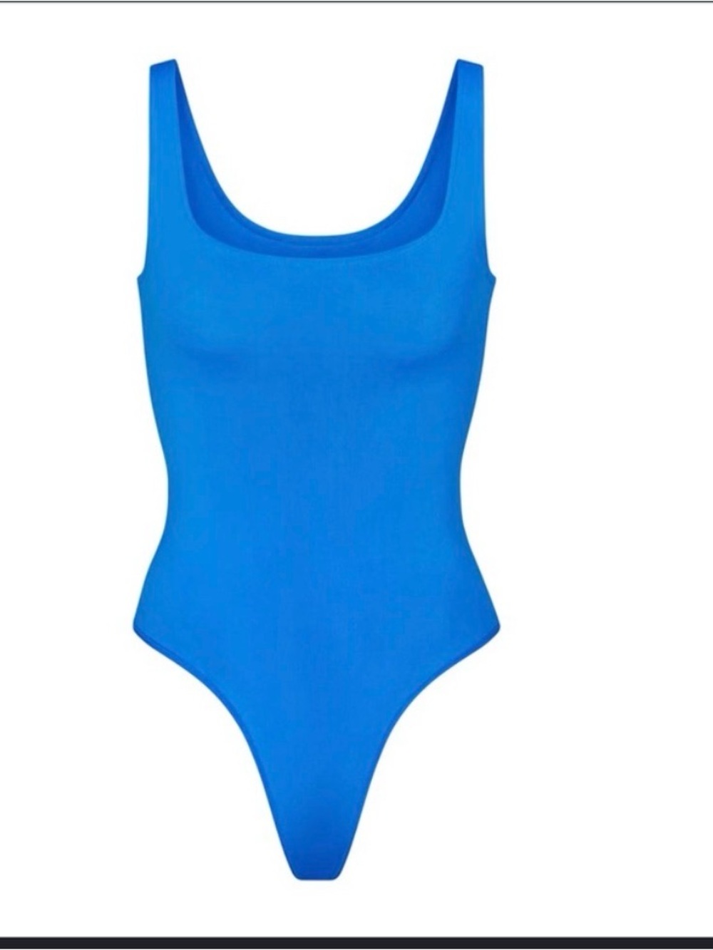 SKIMS SOFT SMOOTHING SEAMLESS
THONG BODYSUIT  4X AZUL SOLDOUT
